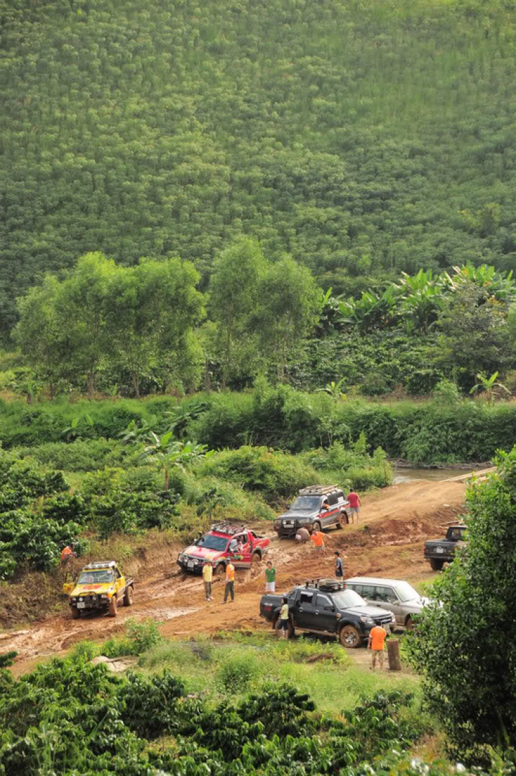 Ảnh hành trình off-road Ăn Bờ Ngủ Bụi - Đắc Nông!