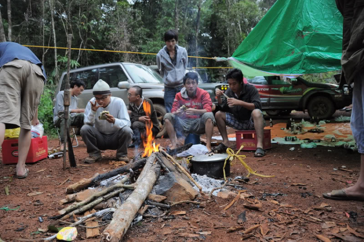 Ảnh hành trình off-road Ăn Bờ Ngủ Bụi - Đắc Nông!