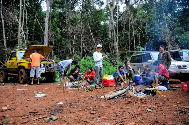 Ảnh hành trình off-road Ăn Bờ Ngủ Bụi - Đắc Nông!