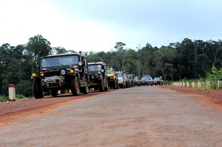 Ảnh hành trình off-road Ăn Bờ Ngủ Bụi - Đắc Nông!