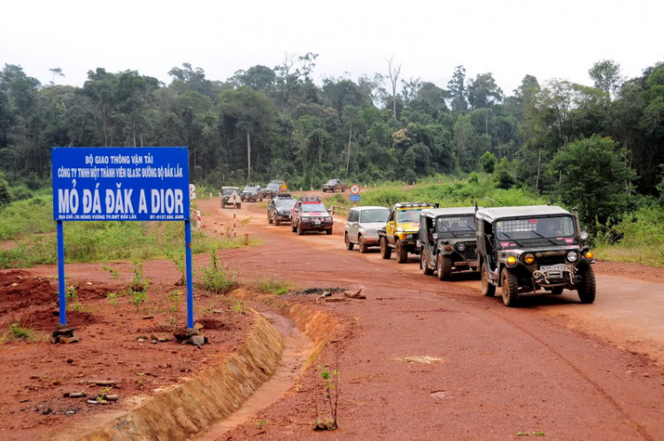 Ảnh hành trình off-road Ăn Bờ Ngủ Bụi - Đắc Nông!