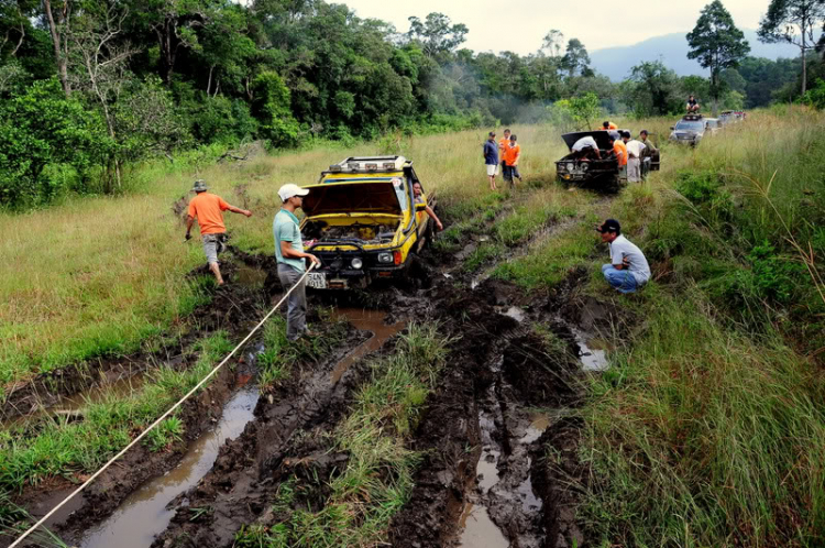 Ảnh hành trình off-road Ăn Bờ Ngủ Bụi - Đắc Nông!