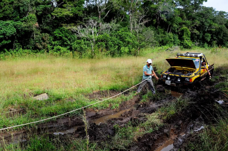 Ảnh hành trình off-road Ăn Bờ Ngủ Bụi - Đắc Nông!