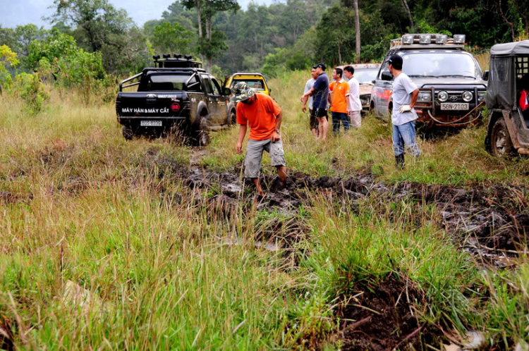 Ảnh hành trình off-road Ăn Bờ Ngủ Bụi - Đắc Nông!