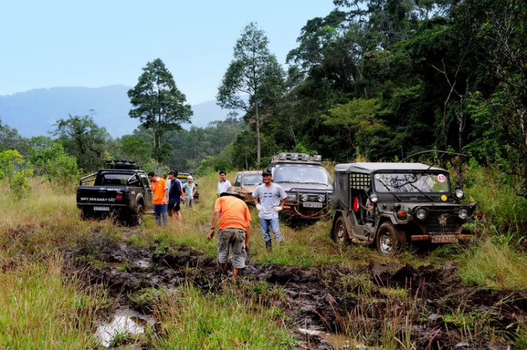 Ảnh hành trình off-road Ăn Bờ Ngủ Bụi - Đắc Nông!