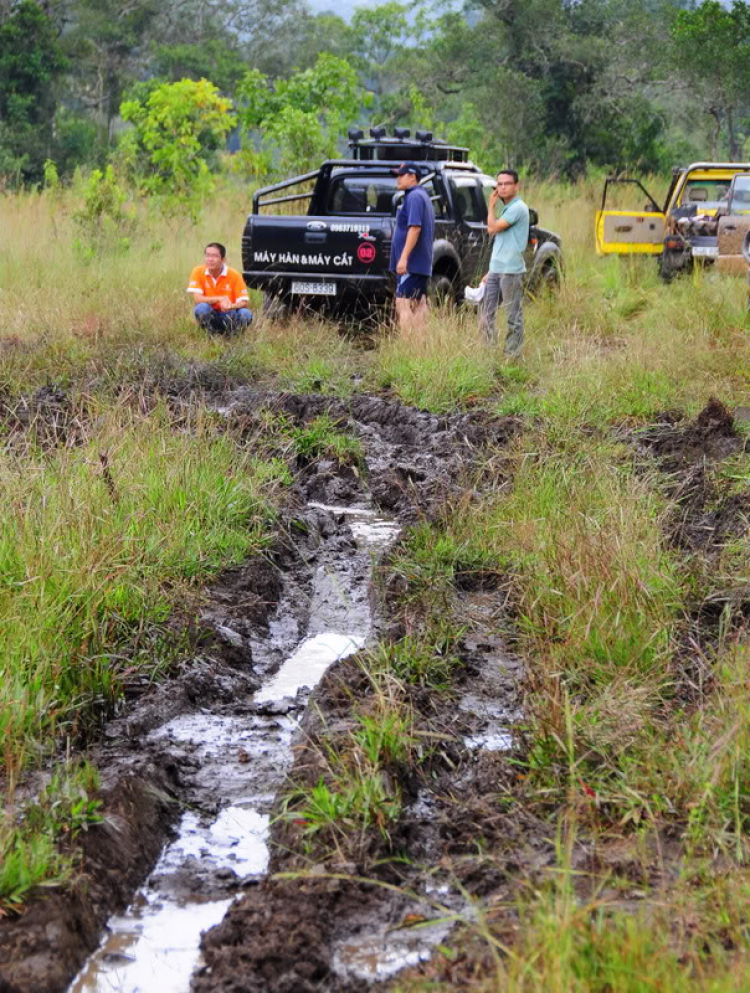 Ảnh hành trình off-road Ăn Bờ Ngủ Bụi - Đắc Nông!