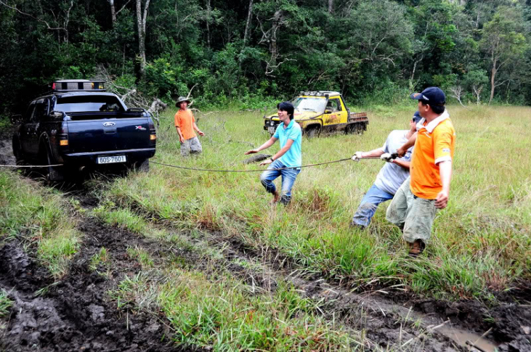 Ảnh hành trình off-road Ăn Bờ Ngủ Bụi - Đắc Nông!