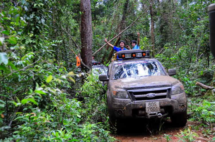 Ảnh hành trình off-road Ăn Bờ Ngủ Bụi - Đắc Nông!