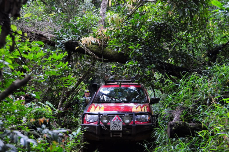 Ảnh hành trình off-road Ăn Bờ Ngủ Bụi - Đắc Nông!