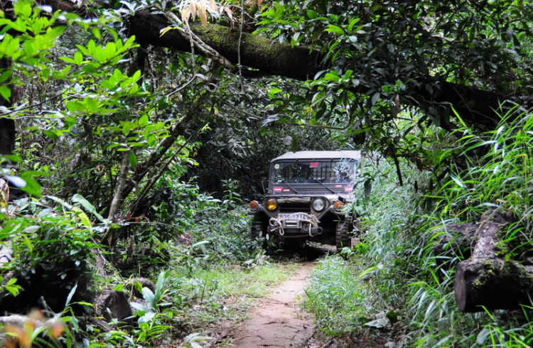 Ảnh hành trình off-road Ăn Bờ Ngủ Bụi - Đắc Nông!