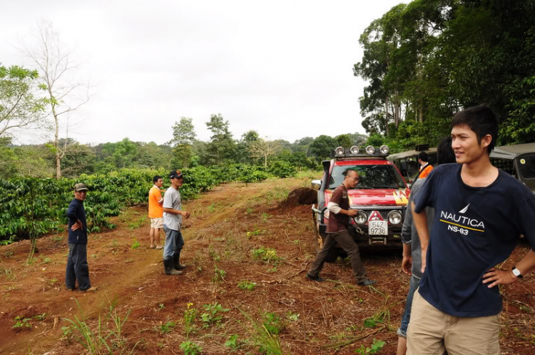 Ảnh hành trình off-road Ăn Bờ Ngủ Bụi - Đắc Nông!