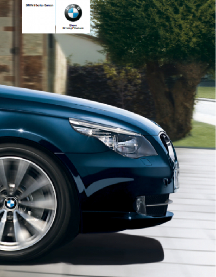 Tổng hợp các quyển Catalogue/Brochure của BMW !