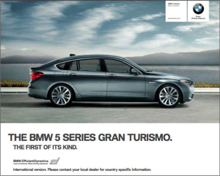 Tổng hợp các quyển Catalogue/Brochure của BMW !