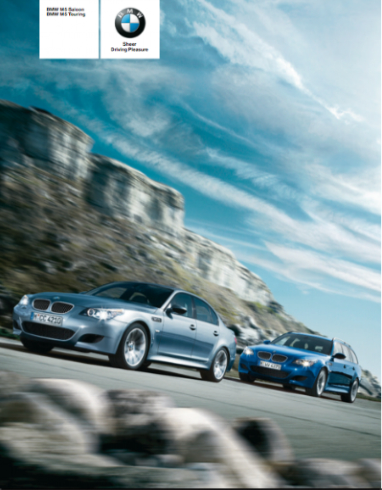 Tổng hợp các quyển Catalogue/Brochure của BMW !