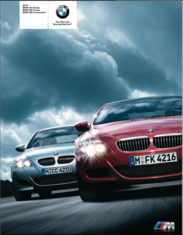 Tổng hợp các quyển Catalogue/Brochure của BMW !