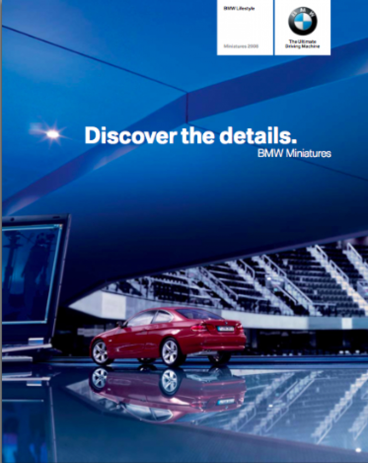 Tổng hợp các quyển Catalogue/Brochure của BMW !