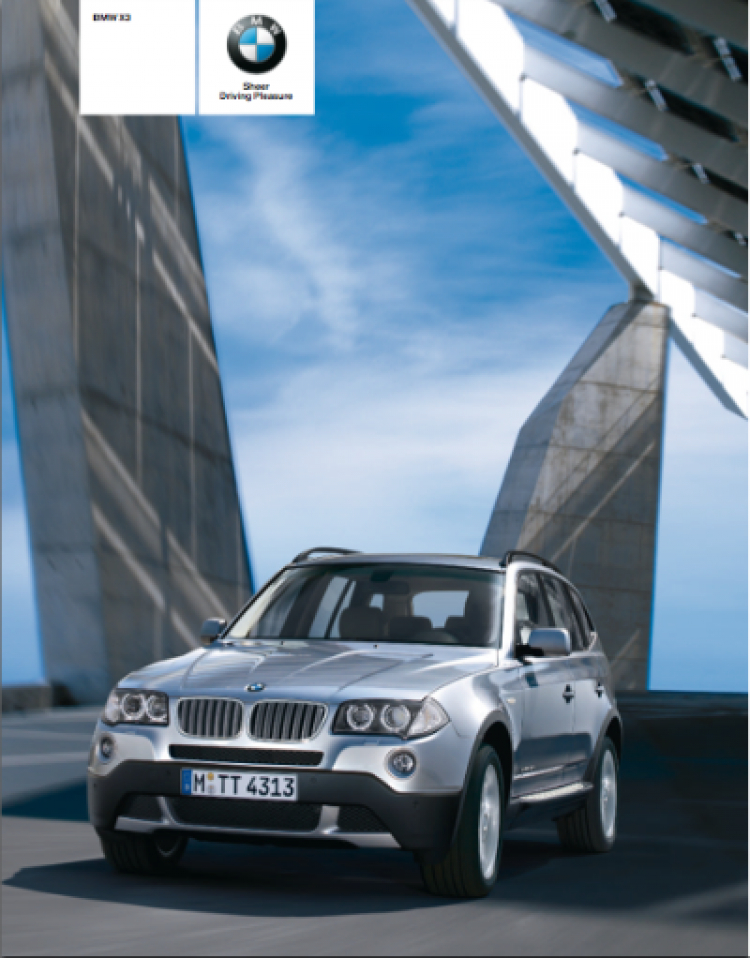 Tổng hợp các quyển Catalogue/Brochure của BMW !