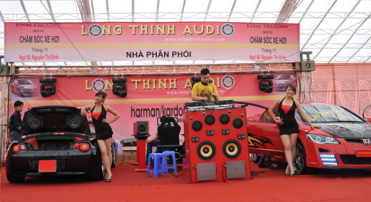 LongthinhAudio tại triển lãm Vietnam Motor Show 2010