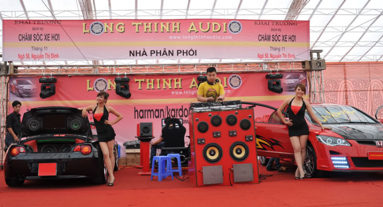 LongthinhAudio tại triển lãm Vietnam Motor Show 2010