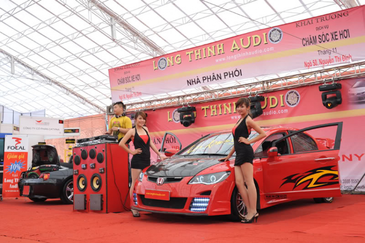 LongthinhAudio tại triển lãm Vietnam Motor Show 2010