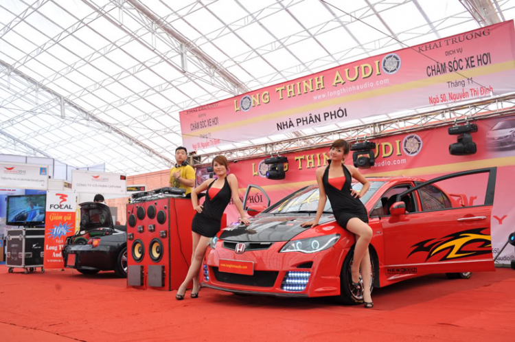 LongthinhAudio tại triển lãm Vietnam Motor Show 2010