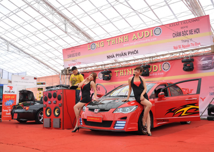 LongthinhAudio tại triển lãm Vietnam Motor Show 2010