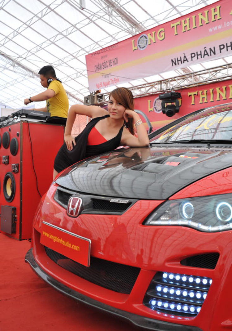 LongthinhAudio tại triển lãm Vietnam Motor Show 2010