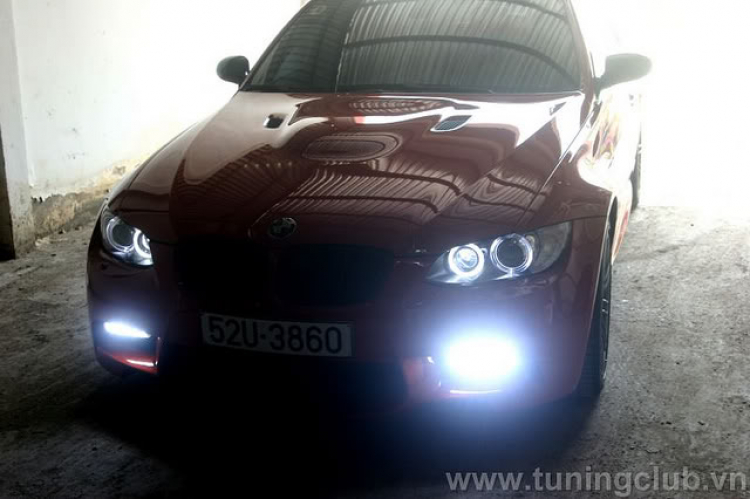 LED Ring Marker For E90 White Lamp ( đổi màu anglelight cho BMW E90 )