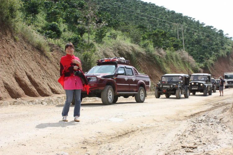 Offroad đỉnh cao tuyến Đạ tẻ - Bảo Lâm - Bảo Lộc - dốc 45 độ - Đà Lạt