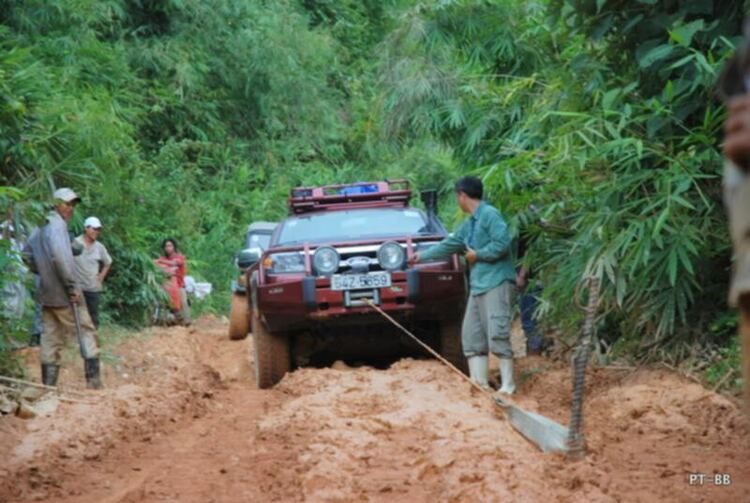 Offroad đỉnh cao tuyến Đạ tẻ - Bảo Lâm - Bảo Lộc - dốc 45 độ - Đà Lạt