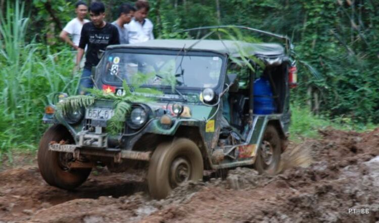 Offroad đỉnh cao tuyến Đạ tẻ - Bảo Lâm - Bảo Lộc - dốc 45 độ - Đà Lạt