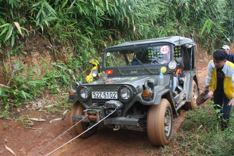 Offroad đỉnh cao tuyến Đạ tẻ - Bảo Lâm - Bảo Lộc - dốc 45 độ - Đà Lạt