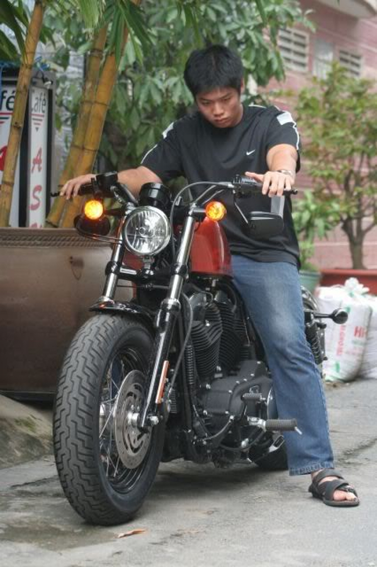 Show hàng : harley forty- eight . Khu K300 Tân Bình