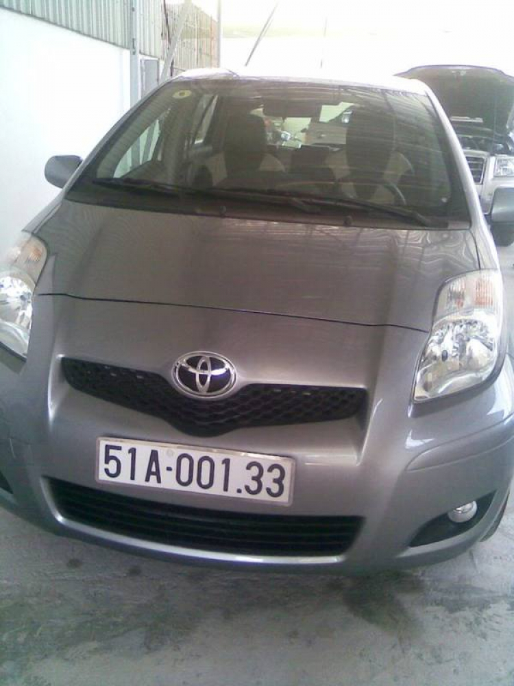 Yaris đầu tiên của OS có biển 5 số!