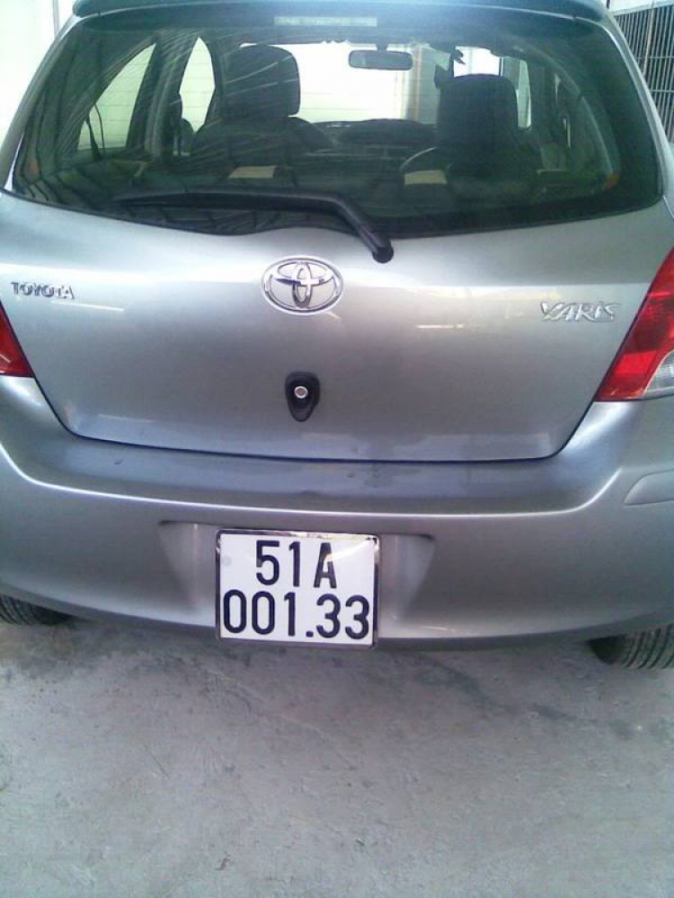 Yaris đầu tiên của OS có biển 5 số!