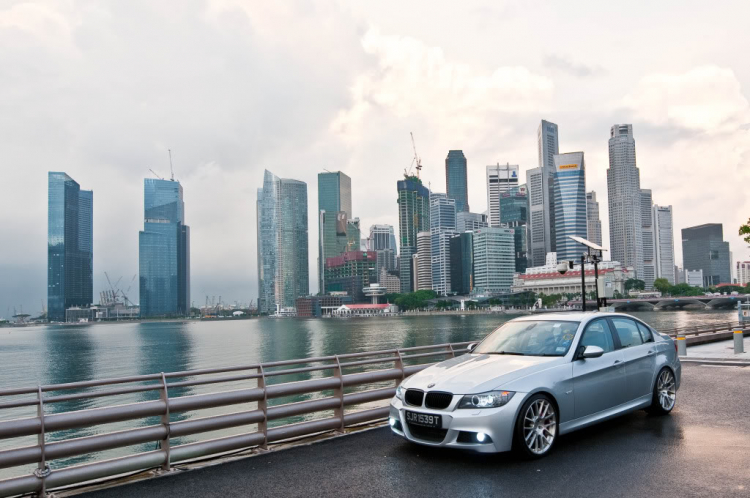 Bmw E90 độ tại Singapore.....