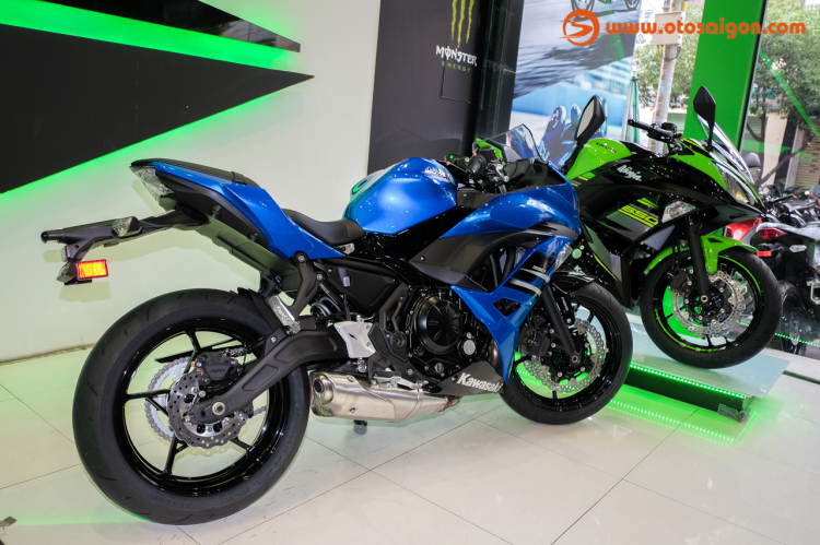 Kawasaki Ninja 650 2018 giá từ 218 triệu đồng tại Việt Nam