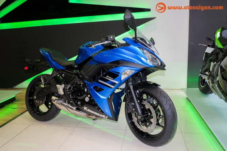 Kawasaki Ninja 650 2018 giá từ 218 triệu đồng tại Việt Nam