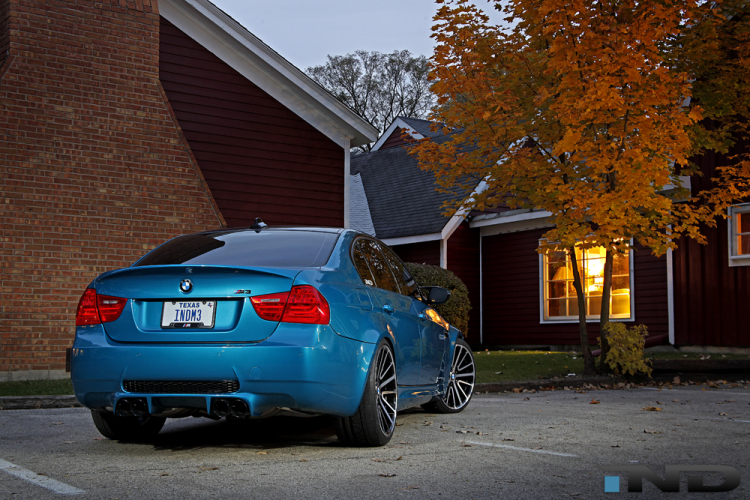 E90 độ mâm và logo Carbon Fiber