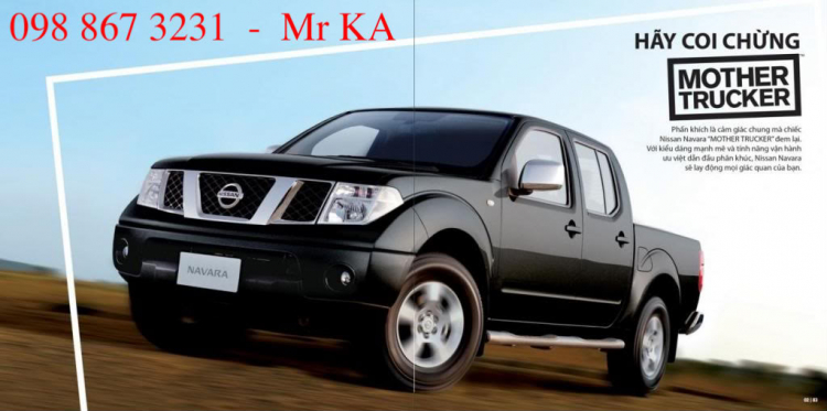 Nissan NAVARA - Thêm một lựa chọn cho dòng xe Pickup