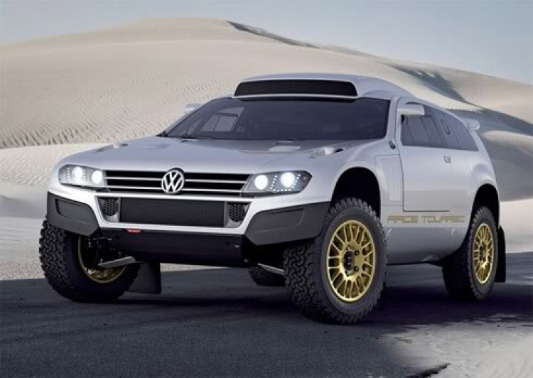 Volkswagen Touareg chinh phục đường đua Dakar Rally 2010