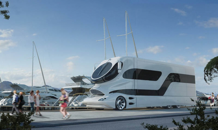 eleMMent Palazzo luxury RV:  Bus siêu sang 3 triệu đôla