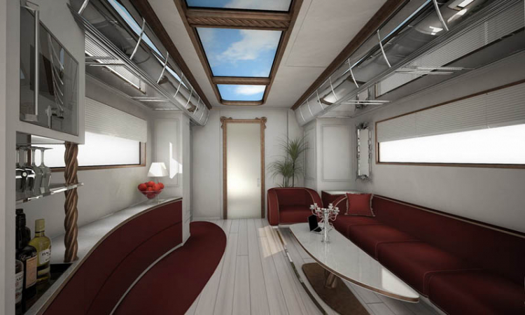 eleMMent Palazzo luxury RV:  Bus siêu sang 3 triệu đôla