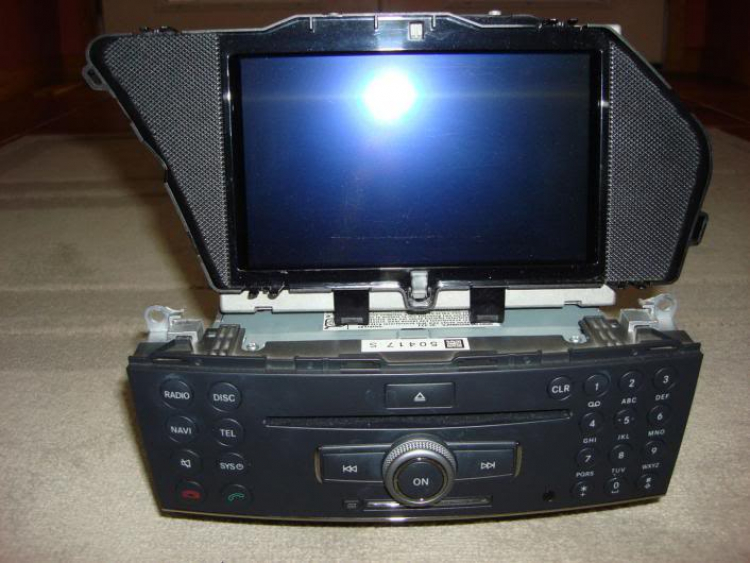 Mercedes BENZ GLK Navigation system(DVD,6gb Hard Drive)