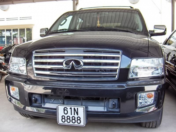 Infiniti QX56 2010 hàng khủng dành cho đại gia đình