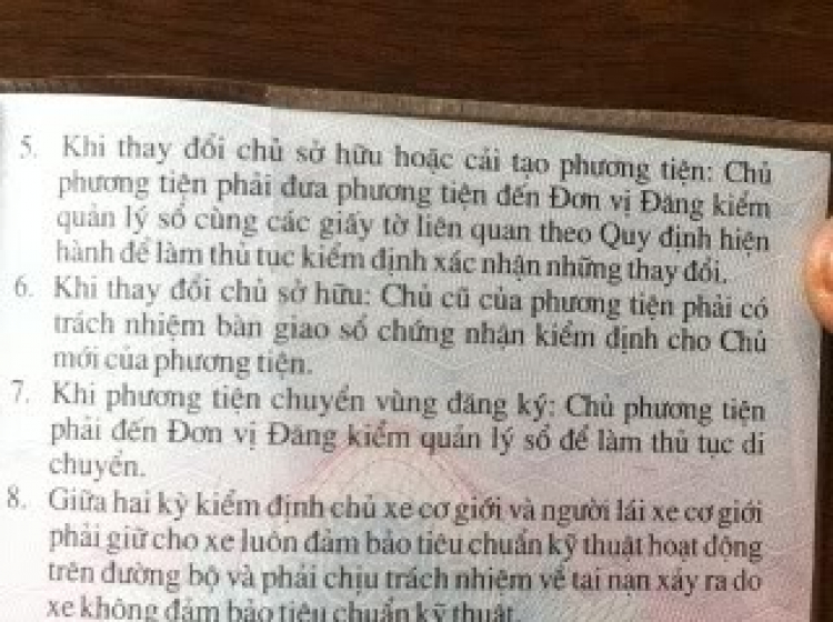 Sang tên đổi biển có cần đăng kiểm lại