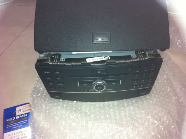 Em nâng cấp Merc E W212 lên Comand DVD ...