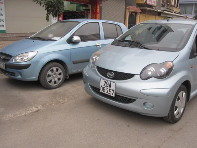BYD F0 và Chery QQ3 - Cạnh tranh xe giá rẻ BYD F0 và Chery QQ3 - Cạnh tranh xe giá rẻ