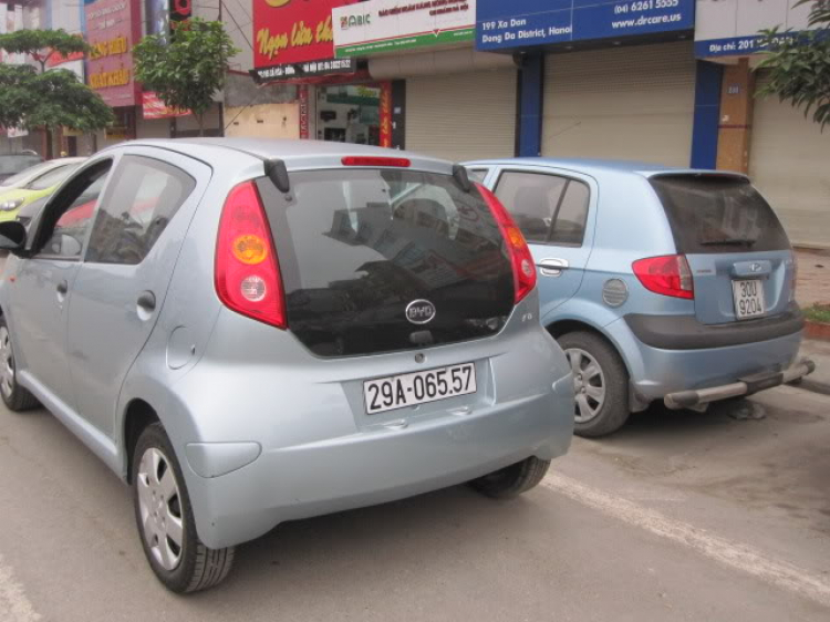 BYD F0 và Chery QQ3 - Cạnh tranh xe giá rẻ BYD F0 và Chery QQ3 - Cạnh tranh xe giá rẻ