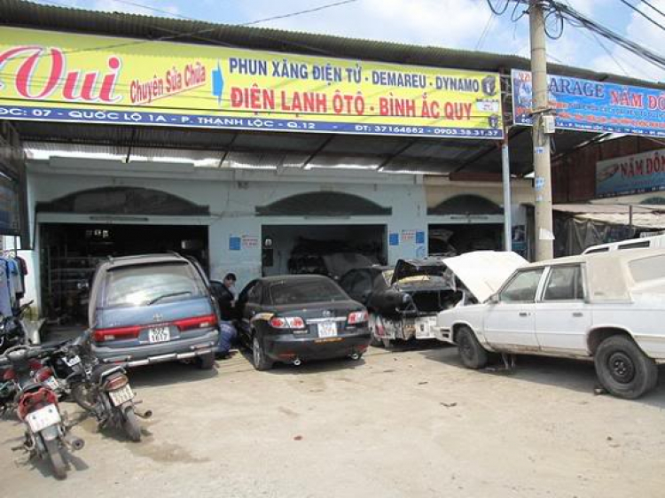 Giới thiệu các ga ra chuyên sửa xe matiz có uy tín